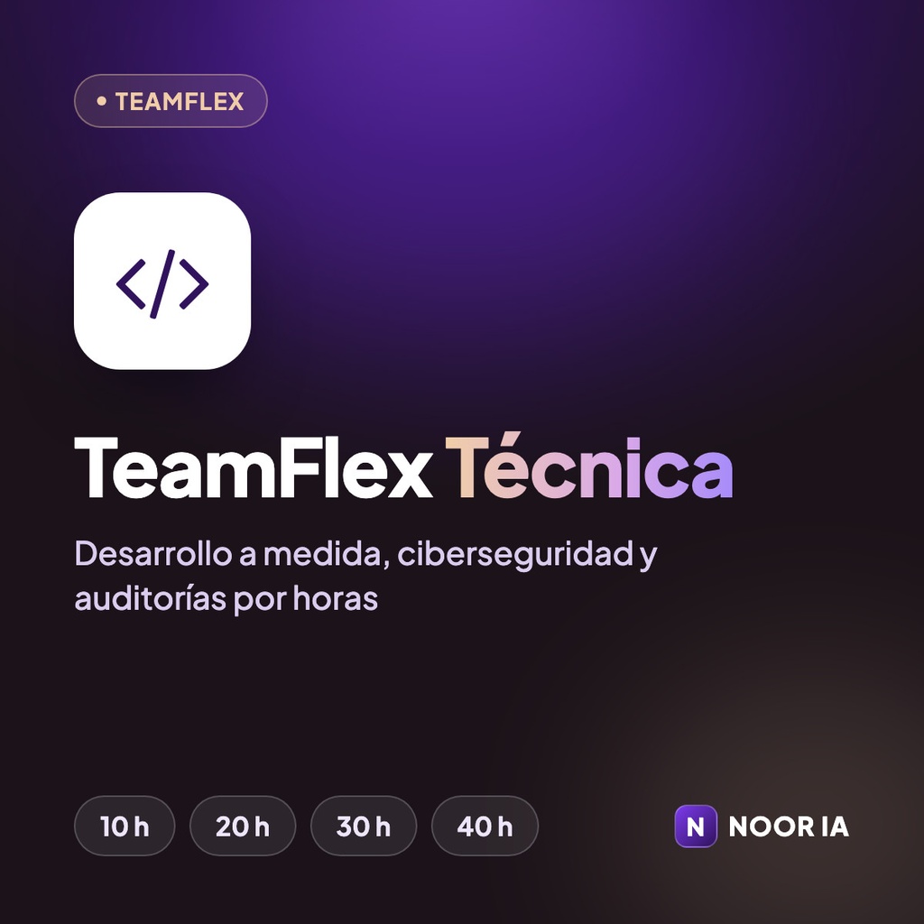 TeamFlex Técnica